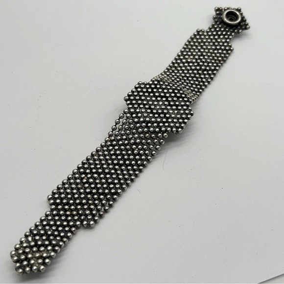 Sergio Gutierrez Swarovski Crystal Liquid Metal Bracelet - Picture 7 of 8